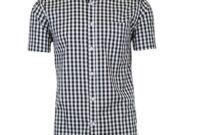 Slim fit dress shirt men