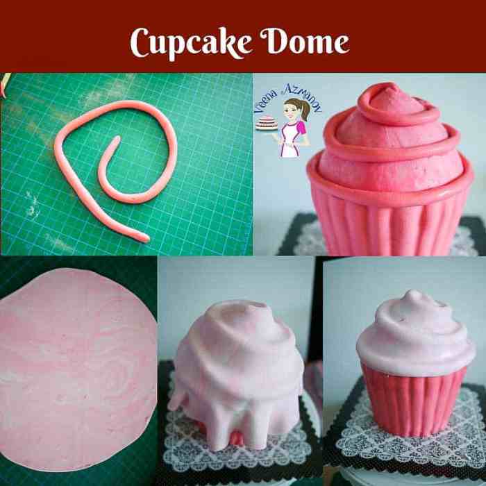 How to make a giant cupcake decoration