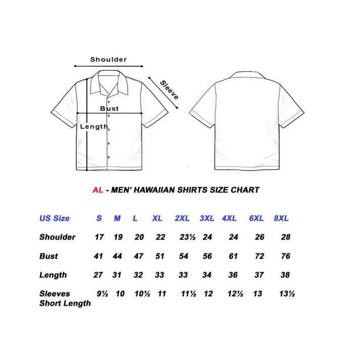 Dress shirt sizing for men