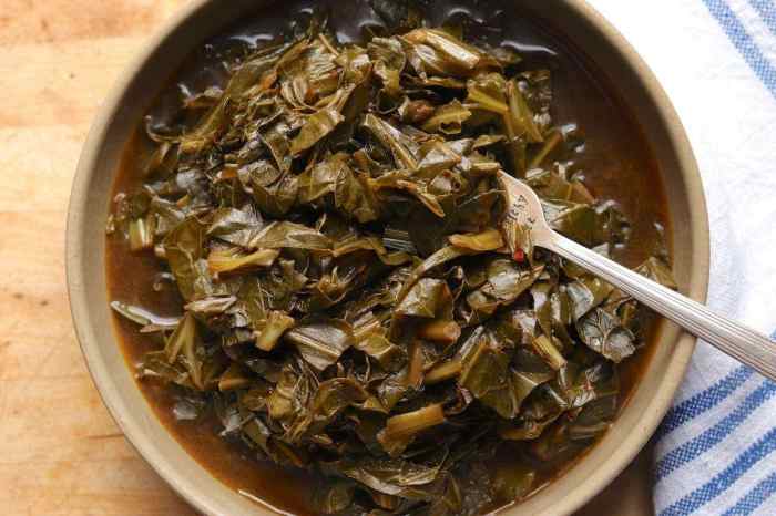 How to cook cabbage greens southern style