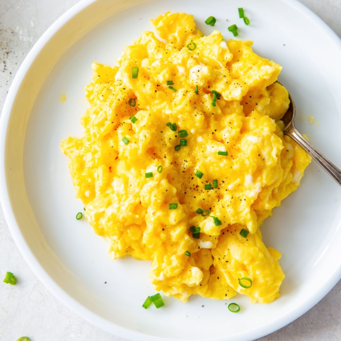 How to cook diner style scrambled eggs