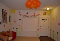 How to decorate room for a birthday party