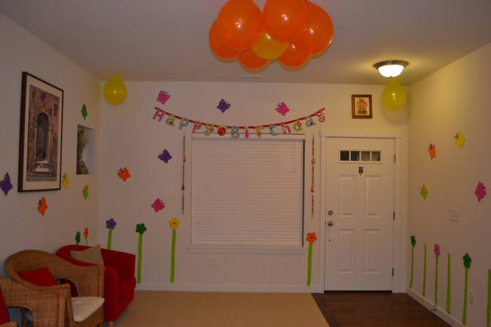 How to decorate room for a birthday party