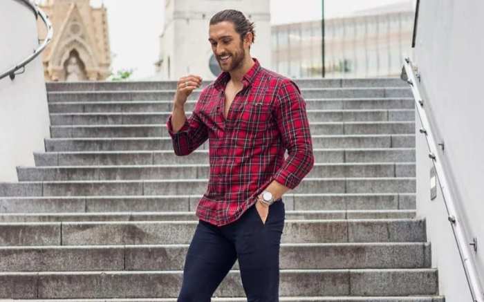 Mens flannel dress shirts