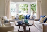 How to decorate bay window area