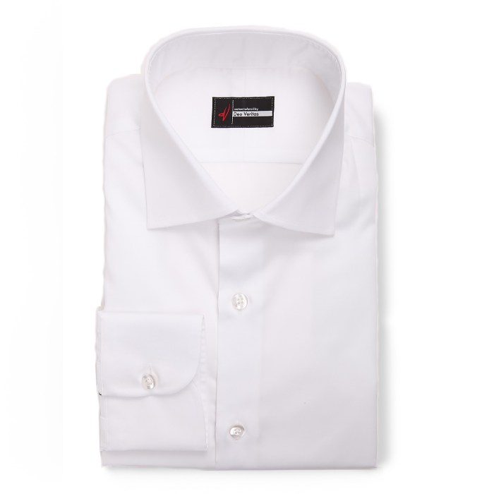 Men dress shirt white