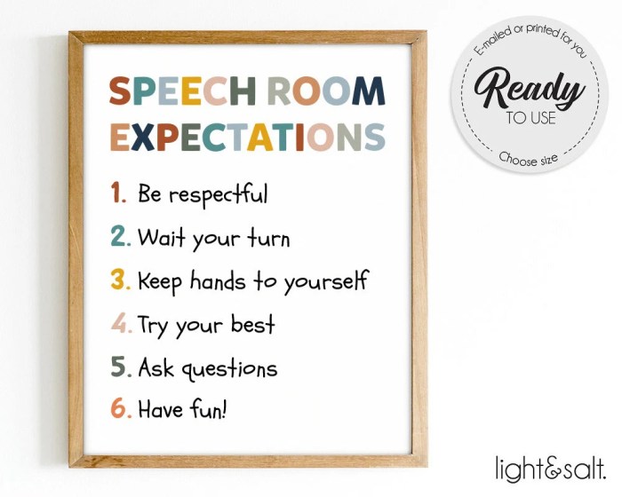 How to decorate speech therapy room