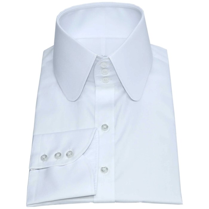 Men dress shirt white