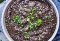 How to cook black beans mexican style