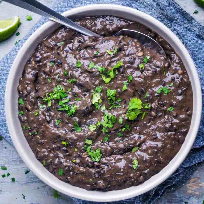 How to cook black beans mexican style